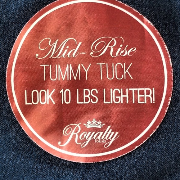 Jeans Womans 22W Royalty For Me Stretchy NWT - Picture 5 of 8